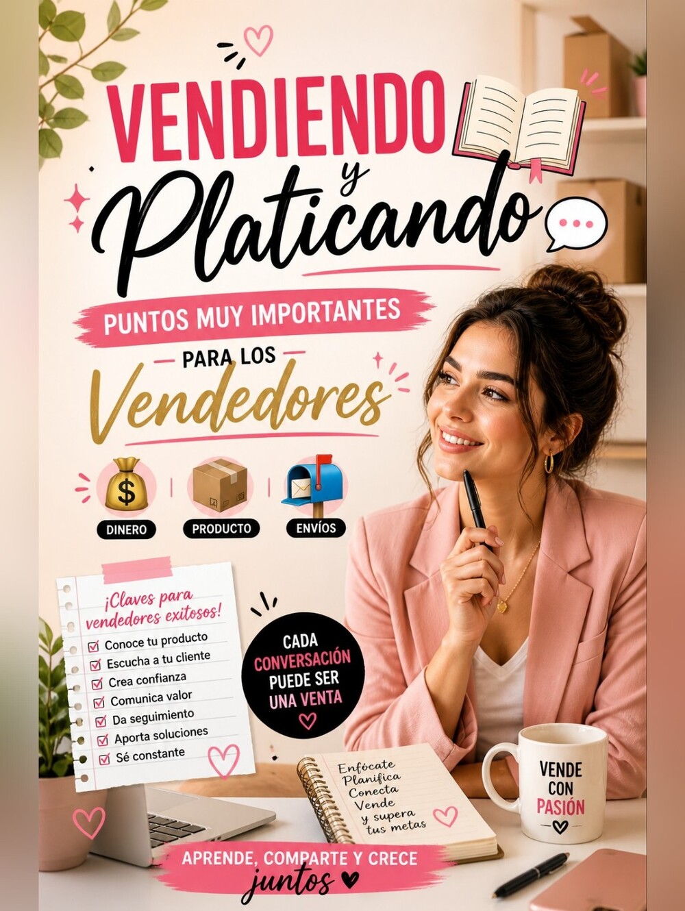 📚 Platicando y vendiendo🛍